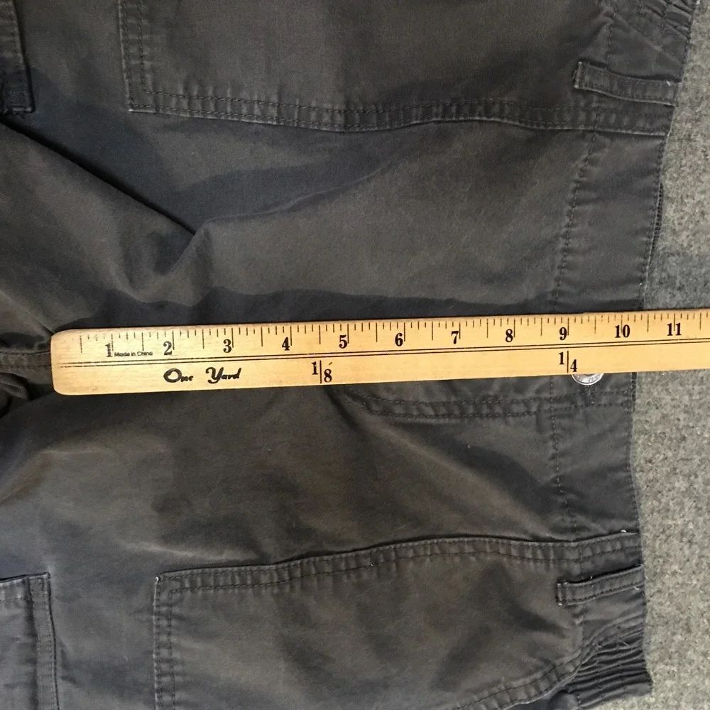 No Boundaries Cargo Pants Women Size S 4-6 Gray Utility Straight Leg Cotton